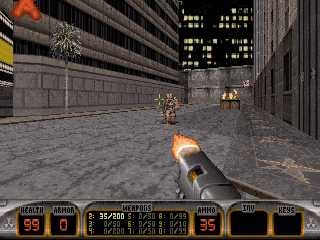 Screenshot Thumbnail / Media File 1 for Duke Nukem 3d (1996)(Atari Inc)(Rev1.7)