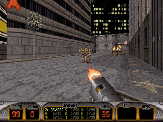 Screenshot Thumbnail / Media File 1 for Duke Nukem 3D Addon Nuke It (1996)(Crystal Vision)
