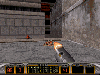 Screenshot Thumbnail / Media File 1 for Duke Nukem 3D Addon Nuke It (1996)(Crystal Vision)