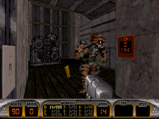 Screenshot Thumbnail / Media File 1 for Duke Nukem 3D Addon Nuke It (1996)(Crystal Vision)