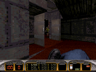 Screenshot Thumbnail / Media File 1 for Duke Nukem 3D Addon Nuke It (1996)(Crystal Vision)