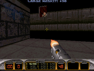 Screenshot Thumbnail / Media File 1 for Duke Nukem 3D It And Out In D.C. (1996)(3D Realms)