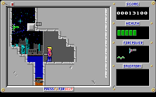 Screenshot Thumbnail / Media File 1 for Duke Nukem Episode 1 Shrapnel City (1991)(Apogee Software Ltd)