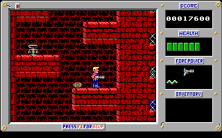 Screenshot Thumbnail / Media File 1 for Duke Nukem Episode 3 Trapped In The Future (1991)(Apogee Software Ltd)