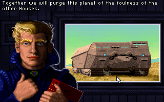 Screenshot Thumbnail / Media File 1 for Dune 2 The Building Of A Dynasty (1992)(Westwood Studios)