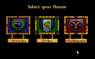 Screenshot Thumbnail / Media File 1 for Dune II The Building Of A Dynasty (1993)(Avalon Interactive)