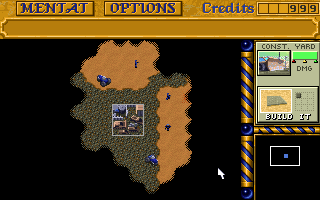Screenshot Thumbnail / Media File 1 for Dune II The Building Of A Dynasty (1993)(Avalon Interactive)
