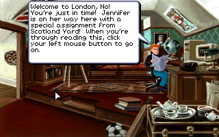 Screenshot Thumbnail / Media File 1 for Eagle Eye Mysteries in London (1993)(Electronic Arts)