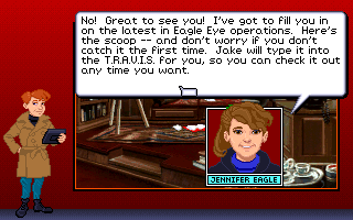 Screenshot Thumbnail / Media File 1 for Eagle Eye Mysteries in London (1993)(Electronic Arts)