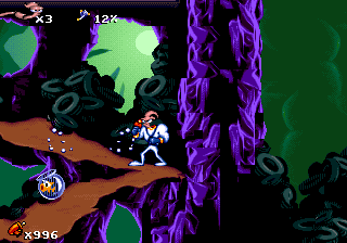 Screenshot Thumbnail / Media File 1 for Earthworm Jim (1994)(Shiny Entertainment)