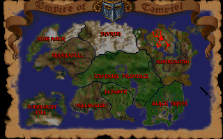 Screenshot Thumbnail / Media File 1 for Elder Scrolls Arena, The All Continential Maps (1992)(Bethesda Softworks)