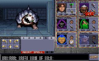 Screenshot Thumbnail / Media File 1 for Eye Of The Beholder II The Legend Of Darkmoon (1991)(Strategic Simulations Inc)(Rev1.1)