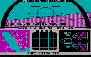 Screenshot Thumbnail / Media File 1 for F15 Strike Eagle I (1986)(Microprose Software Inc)