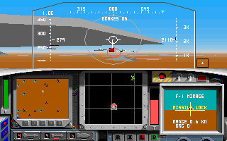 Screenshot Thumbnail / Media File 1 for F15 Strike Eagle II (1989)(Microprose Software Inc)