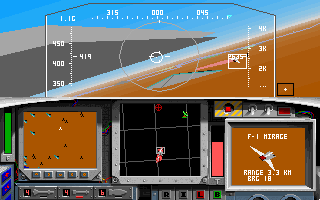 Screenshot Thumbnail / Media File 1 for F15 Strike Eagle II (1989)(Microprose Software Inc)