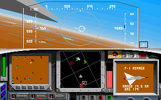 Screenshot Thumbnail / Media File 1 for F15 Strike Eagle II (1989)(Microprose Software Inc)