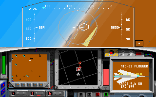 Screenshot Thumbnail / Media File 1 for F15 Strike Eagle II (1989)(Microprose Software Inc)