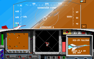 Screenshot Thumbnail / Media File 1 for F15 Strike Eagle II (1989)(Microprose Software Inc)