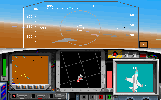 Screenshot Thumbnail / Media File 1 for F15 Strike Eagle II (1989)(Microprose Software Inc)