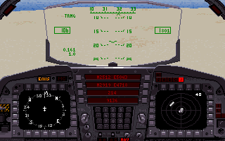 Screenshot Thumbnail / Media File 1 for F15 Strike Eagle III (1993)(Microprose Software Inc)
