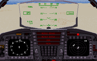 Screenshot Thumbnail / Media File 1 for F15 Strike Eagle III (1993)(Microprose Software Inc)