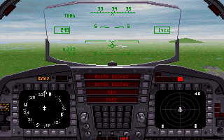 Screenshot Thumbnail / Media File 1 for F15 Strike Eagle III (1993)(Microprose Software Inc)