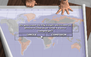 Screenshot Thumbnail / Media File 1 for F15 Strike Eagle III (1993)(Microprose Software Inc)