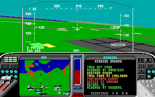 Screenshot Thumbnail / Media File 1 for F19 Stealth Fighter (1987)(Microprose Software Inc)