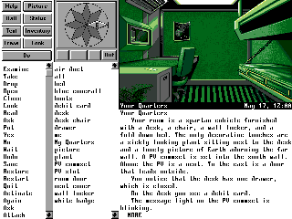 Screenshot Thumbnail / Media File 1 for Frederik Pohls Gateway (1991)(Legend Entertainment Company)