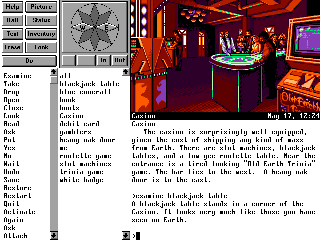 Screenshot Thumbnail / Media File 1 for Frederik Pohls Gateway (1991)(Legend Entertainment Company)