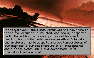 Screenshot Thumbnail / Media File 1 for Frederik Pohls Gateway (1992)(Legend Entertainment Company)