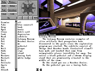 Screenshot Thumbnail / Media File 1 for Frederik Pohls Gateway (1992)(Legend Entertainment Company)