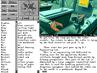 Screenshot Thumbnail / Media File 1 for Gateway 2 Homeworld (1993)(Legend Entertainment)