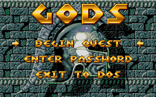 Screenshot Thumbnail / Media File 1 for Gods (1991)(Renegade Software)