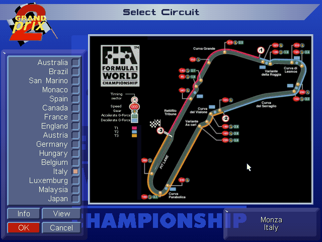 Grand Prix 2 (1996)(Microprose Software Inc)(Rev1) Game < DOS 