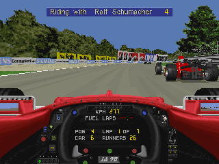 Screenshot Thumbnail / Media File 1 for Grand Prix 2 (1996)(Microprose Software Inc)