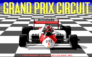 Screenshot Thumbnail / Media File 1 for Grand Prixv Circuit (1988)(Microprose Software Inc)