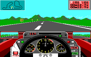 Screenshot Thumbnail / Media File 1 for Grand Prixv Circuit (1988)(Microprose Software Inc)