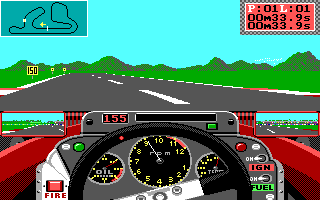 Screenshot Thumbnail / Media File 1 for Grand Prixv Circuit (1988)(Microprose Software Inc)
