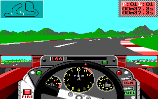Screenshot Thumbnail / Media File 1 for Grand Prixv Circuit (1988)(Microprose Software Inc)