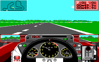 Screenshot Thumbnail / Media File 1 for Grand Prixv Circuit (1988)(Microprose Software Inc)