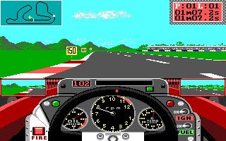 Screenshot Thumbnail / Media File 1 for Grand Prixv Circuit (1988)(Microprose Software Inc)