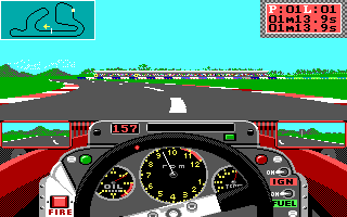 Screenshot Thumbnail / Media File 1 for Grand Prixv Circuit (1988)(Microprose Software Inc)