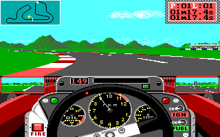 Screenshot Thumbnail / Media File 1 for Grand Prixv Circuit (1988)(Microprose Software Inc)