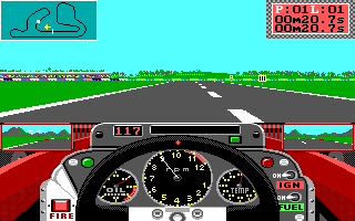 Screenshot Thumbnail / Media File 1 for Grand Prixv Cycles (1989)(Microprose Software Inc)