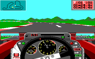 Screenshot Thumbnail / Media File 1 for Grand Prixv Cycles (1989)(Microprose Software Inc)