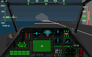 Screenshot Thumbnail / Media File 1 for Gunship 2000 Island And Ice Update (1991)(Microprose Software Inc)