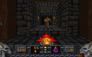 Screenshot Thumbnail / Media File 1 for Heretic 100 New Levels (1995)(Raven Software)