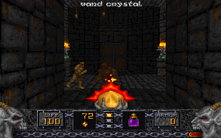 Screenshot Thumbnail / Media File 1 for Heretic Shadow Of The Serpent Riders (1994)(Id Software)