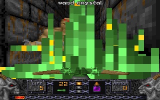 Screenshot Thumbnail / Media File 1 for Heretic Shadow Of The Serpent Riders (1994)(Id Software)